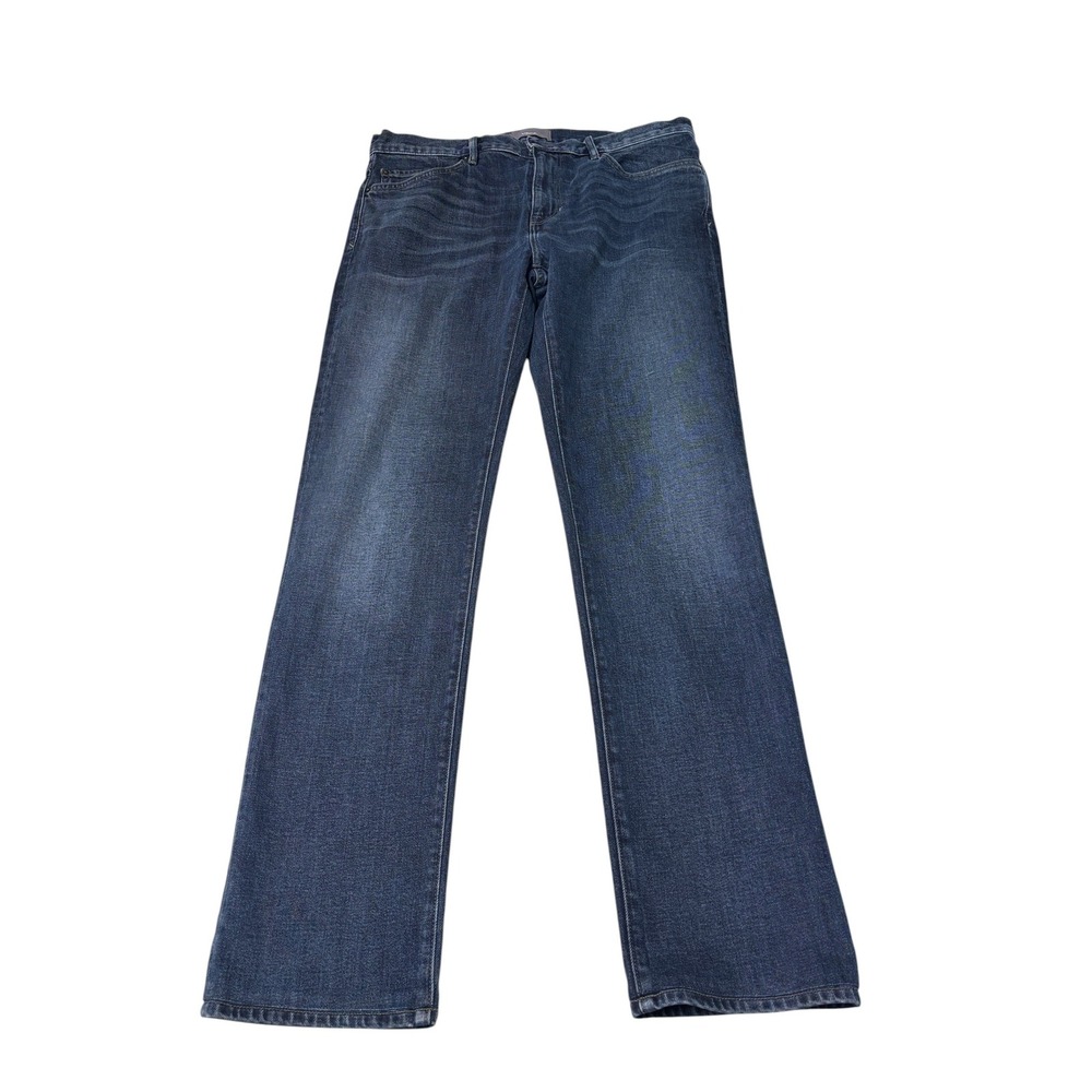 Vince VM.212 Slim Jeans‎ Mens 34X31 Dark Wash Blue Denim Stretch Made in USA